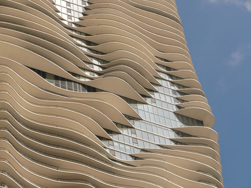 These 16 Apartment Buildings Are The Coolest In The World - Decor Hint Aqua Tower, Chicago
