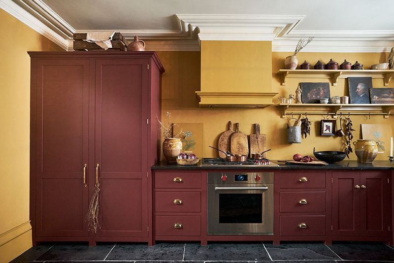 Don't Use These 6 Kitchen Colors In 2025 Try These 4 Stunning Ones Instead - Decor Hint Outdated: Mustard Yellow