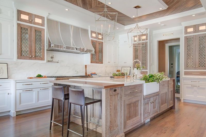 Awkward Kitchen Desk Nobody Uses