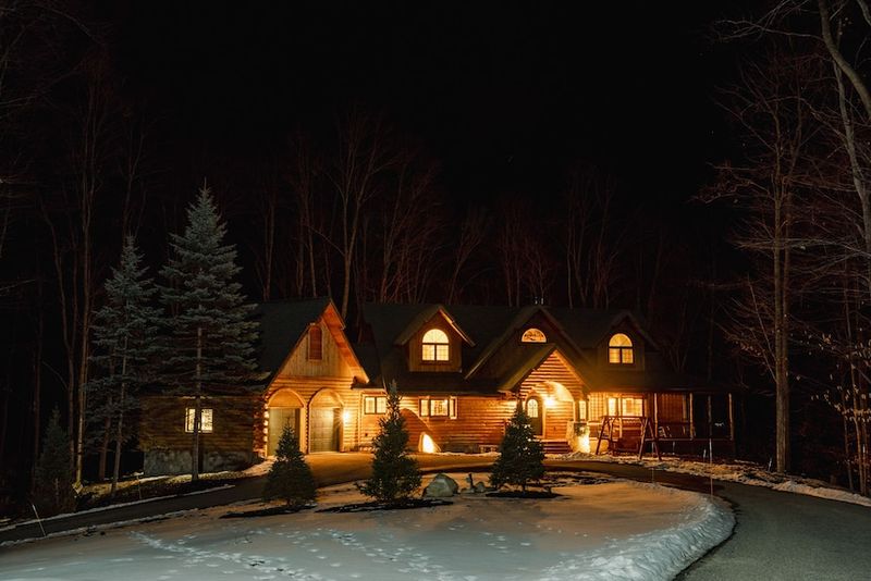 8 Curb Appeal Classics Michigan Homeowners Can't Stop Showing Off - Decor Hint Statement Lighting That Guides Through Dark Winters
