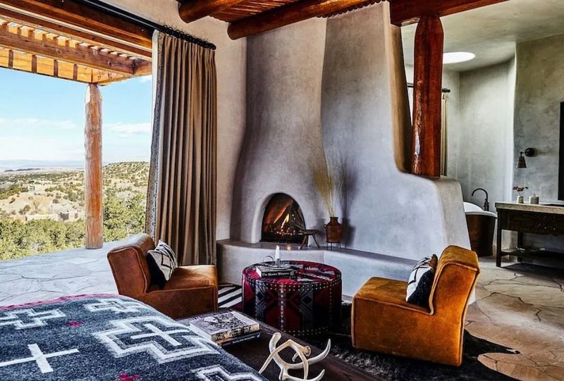 These 13 Home Decor Elements Are Purely New Mexican - Decor Hint Kiva Fireplaces