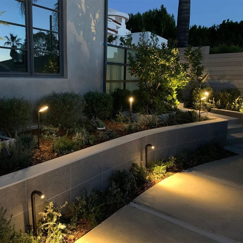 23 Gorgeous Garden Lighting Ideas To Transform Your Space - Decor Hint Bollard Lights