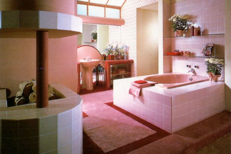 10 Bad Design Trends from 60 Years Ago We Pretend Never Happened + 7 We Hope Come Back - Decor Hint Carpeted Bathrooms