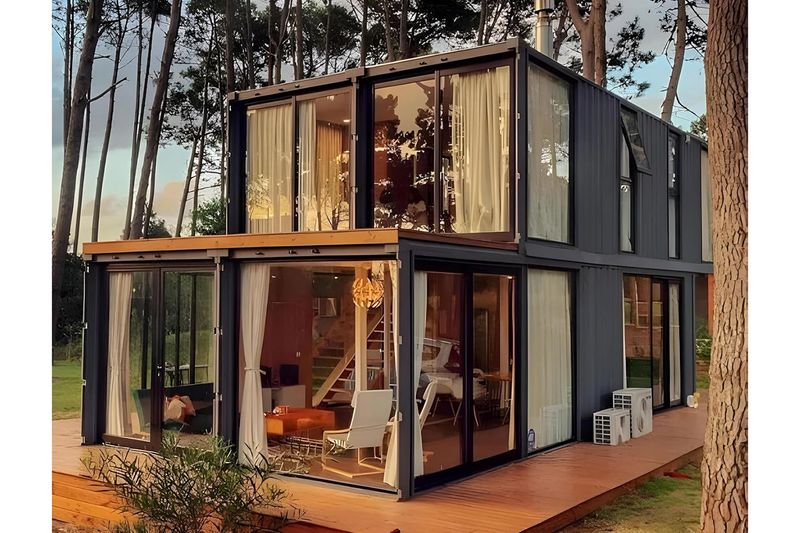 Expansive Glass Walls And Windows