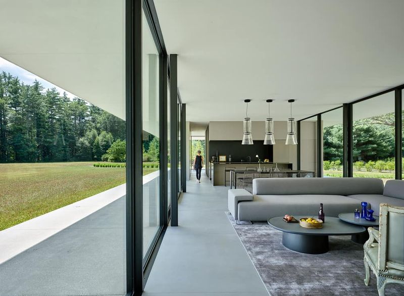 Minimalist Glass House