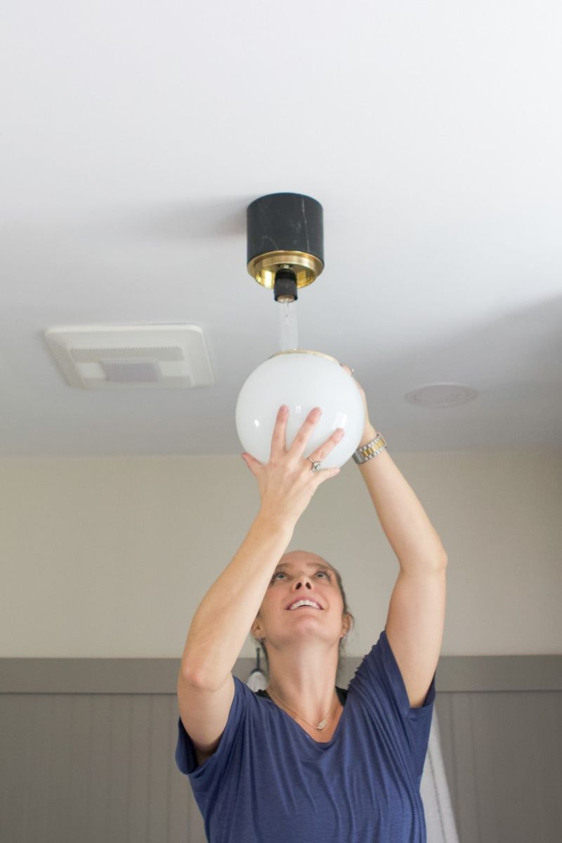 From Paint To Planter Boxes 13 Top Weekend DIY Projects In Cincinnati - Decor Hint Installing New Light Fixtures