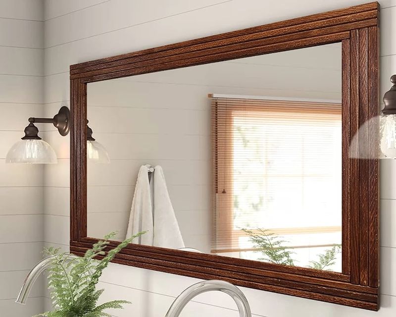 10 Things in Grandma's House That Could Be Worth A Ton Of Money (And 11 That Are Pretty Worthless) - Decor Hint WORTHLESS: Cheap Mass-Produced Mirrors