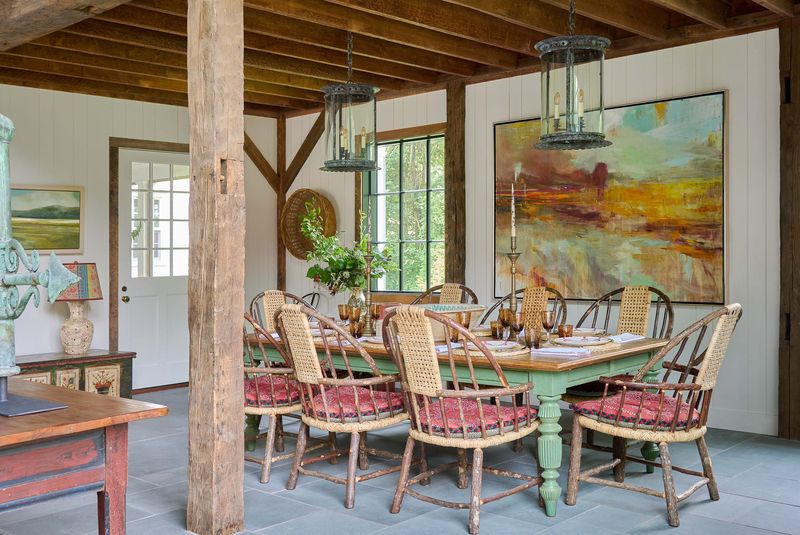 Belgian Farmhouse Dining Room