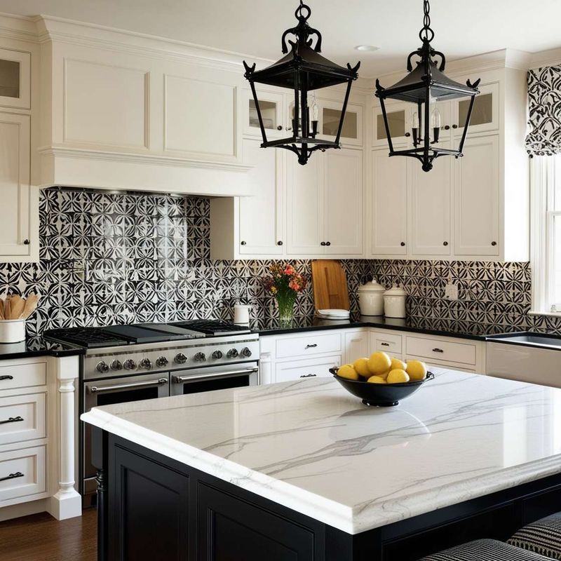 11 Perfect Kitchen Color Combos And 3 That Might Ruin Your Appetite - Decor Hint Classic Black & White