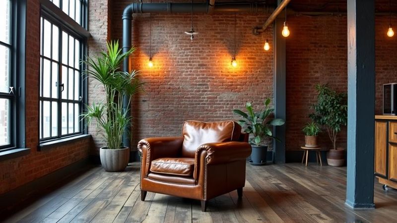 28 Industrial Decorating Ideas For The Whole House - Decor Hint Leather Furniture