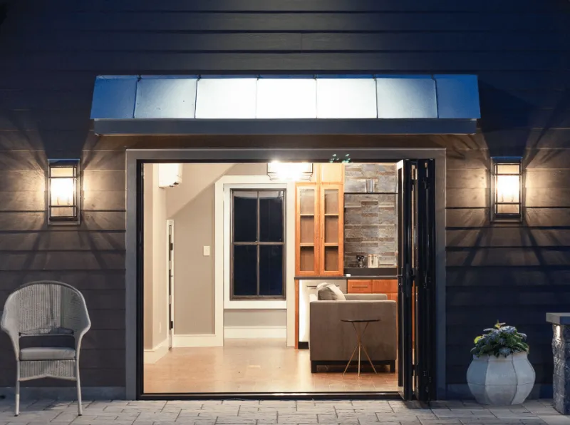 26 Barndominium Features That'll Make You Say 'Wait, That's A House?' - Decor Hint Retractable Glass Walls
