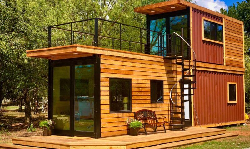 Tour 11 Tiny Homes Built From Recycled Materials - Decor Hint Studio Compound Tiny Homes