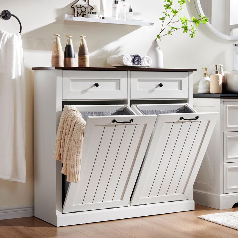 Hidden Laundry Hampers