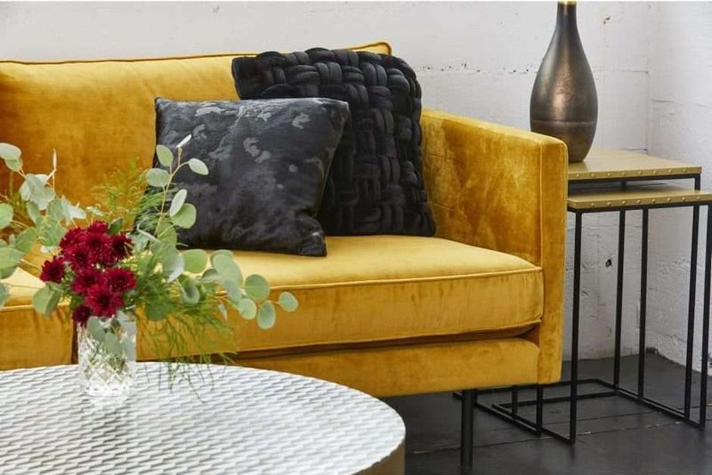 8 Gorgeous Couch Colors To Try And 3 More That Will Never Go Out Of Style - Decor Hint Mustard Yellow Adds Sunny Warmth