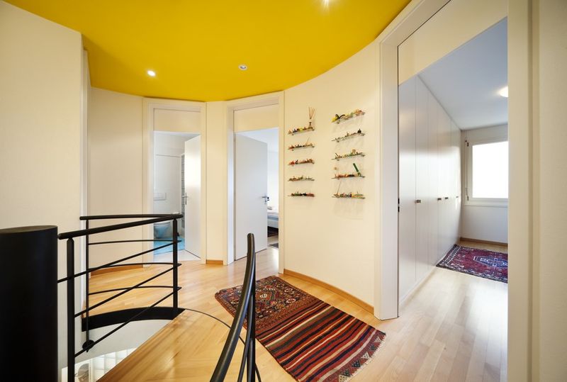 Forget Red, 'Unexpected Yellow' Is Stealing The Spotlight In Interior Design - Decor Hint Sunshine Yellow Ceilings Break Design Rules