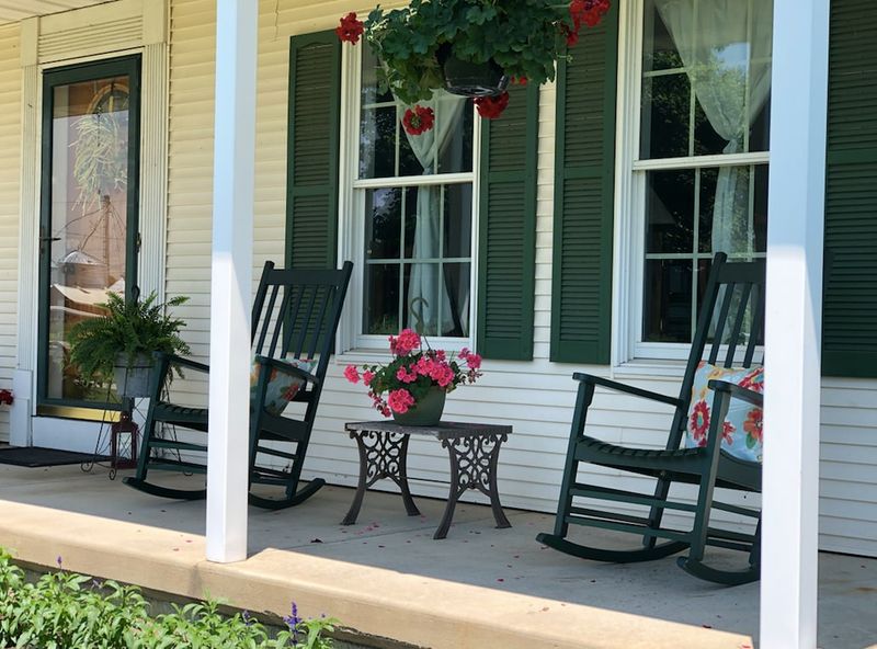 Amish-Inspired Front Porches