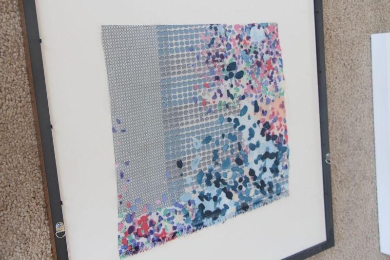 Framed Fabric Art