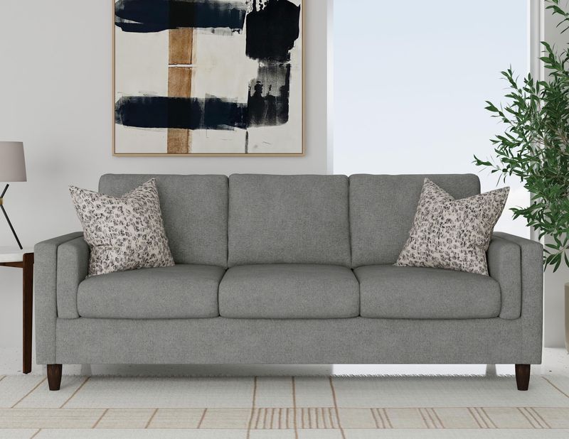 10 Sofa Shades Aging Silver Spring Homes Plus 10 Trendy Replacements - Decor Hint Misty Gray: The Versatile Canvas