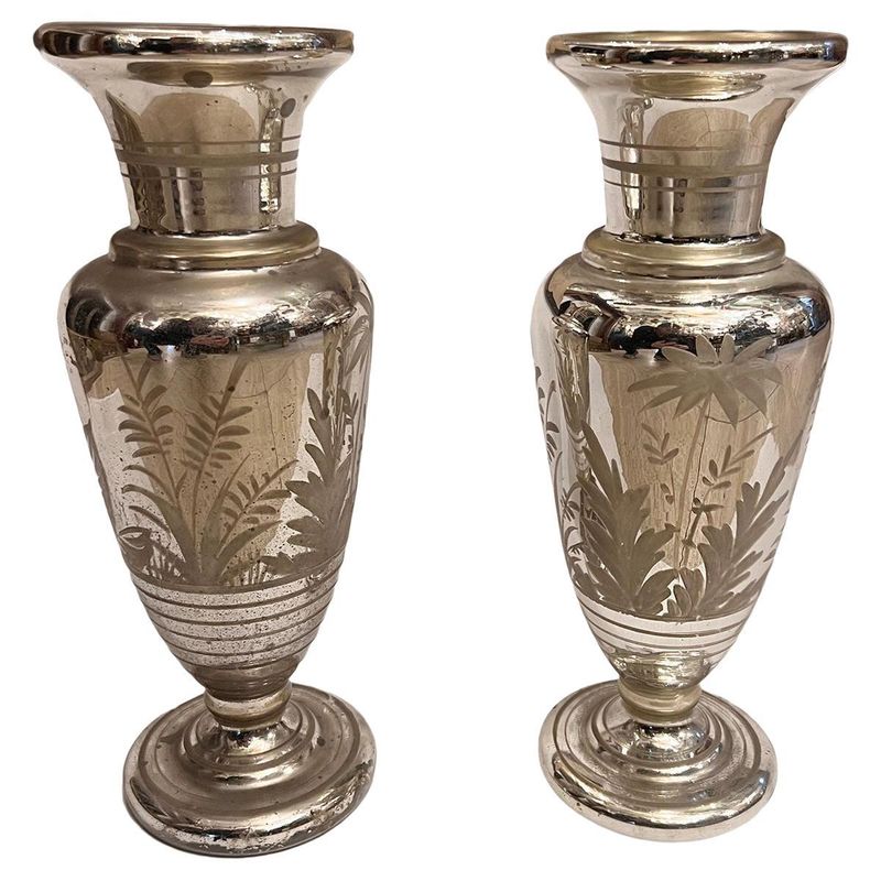 Mercury Glass Vases