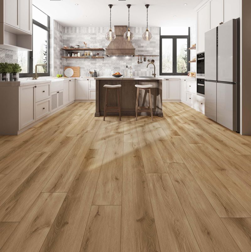 16 Kitchen Flooring Styles Worth Exploring In 2025 Plus 5 Expert-Recommended Picks - Decor Hint Waterproof Vinyl (expert pick)