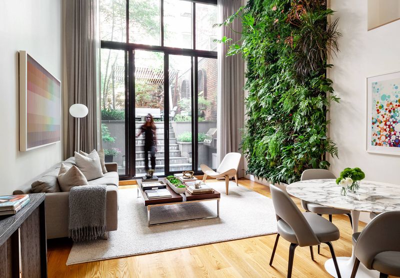 12 Stylish Living Room Ideas To Elevate Your Space With Effortless Design - Decor Hint Vertical Gardens That Bring Nature Indoors