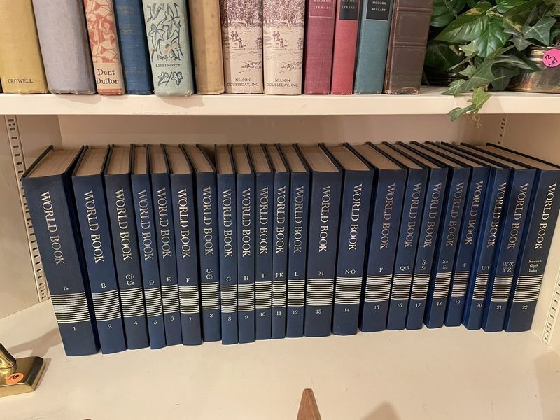 Old Encyclopedia Sets