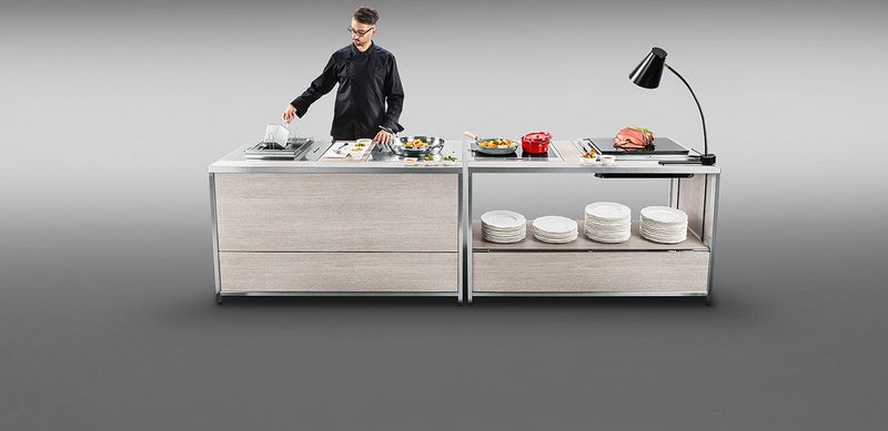 11 Buffet Tables For A Dinner Experience Like No Other - Decor Hint Interactive Molecular Gastronomy Station