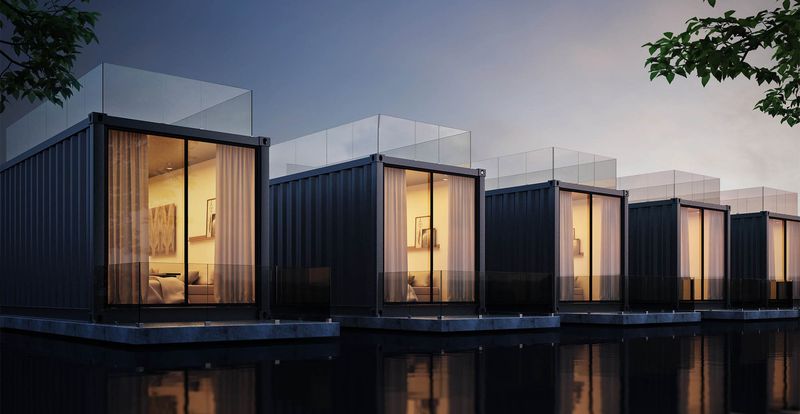 Modern Container Tiny Cabin