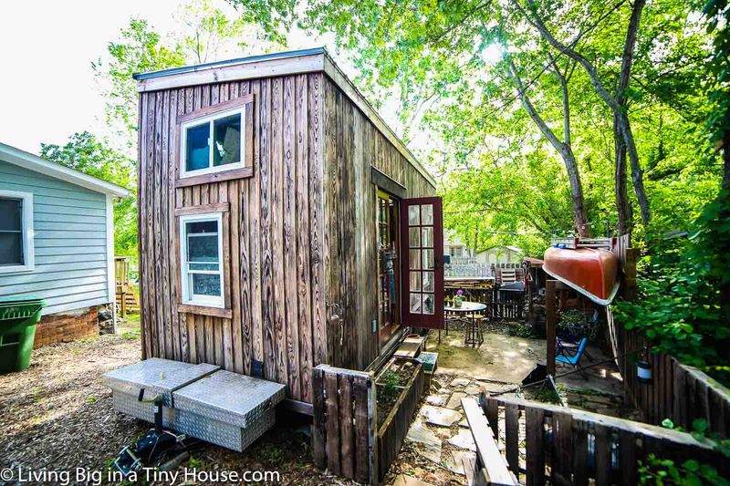 Tour 11 Tiny Homes Built From Recycled Materials - Decor Hint Salvaged Wood Tiny Home
