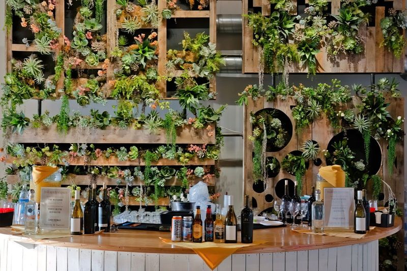 11 Buffet Tables For A Dinner Experience Like No Other - Decor Hint Vertical Garden Wall Buffet
