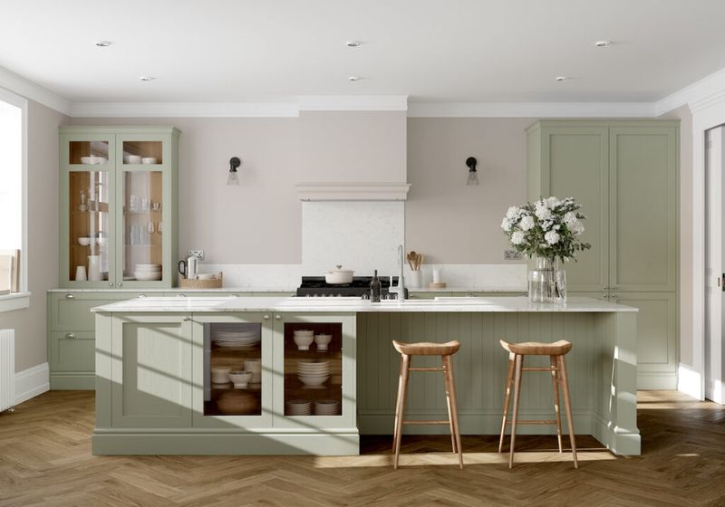 10 Gorgeous Kitchen Colors To Try And 4 Tired Shades That Need To Go - Decor Hint Soft Sage Green