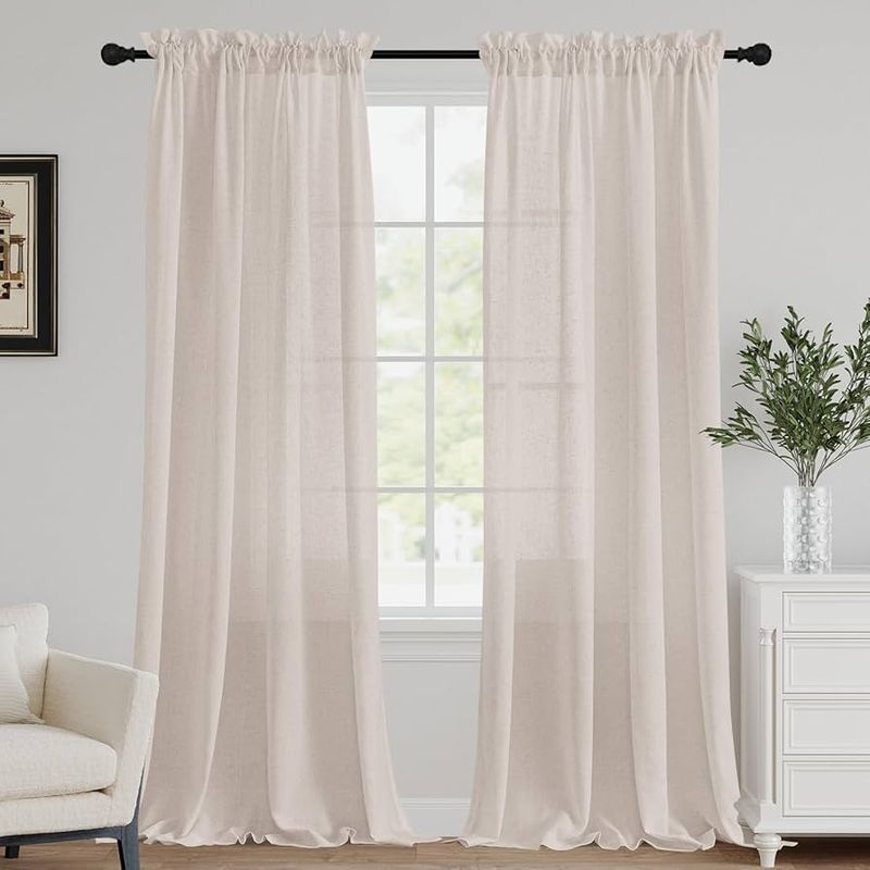 Simple Yet Chic 12 Decor Ideas For A Beautiful Home - Decor Hint Soft Linen Curtains