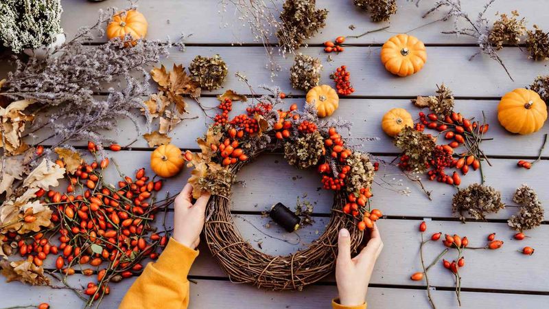 DIY The Ohio Way: 11 Weekend Projects To Tackle At Home - Decor Hint Make A Seasonal Wreath From Local Materials