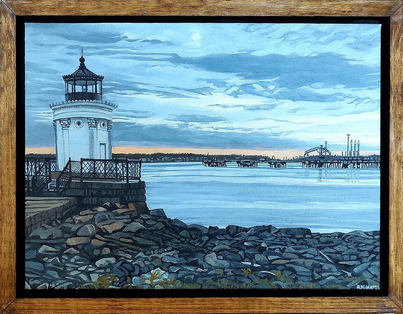 Nature-Inspired Artwork, Often Coastal or Forest-Themed