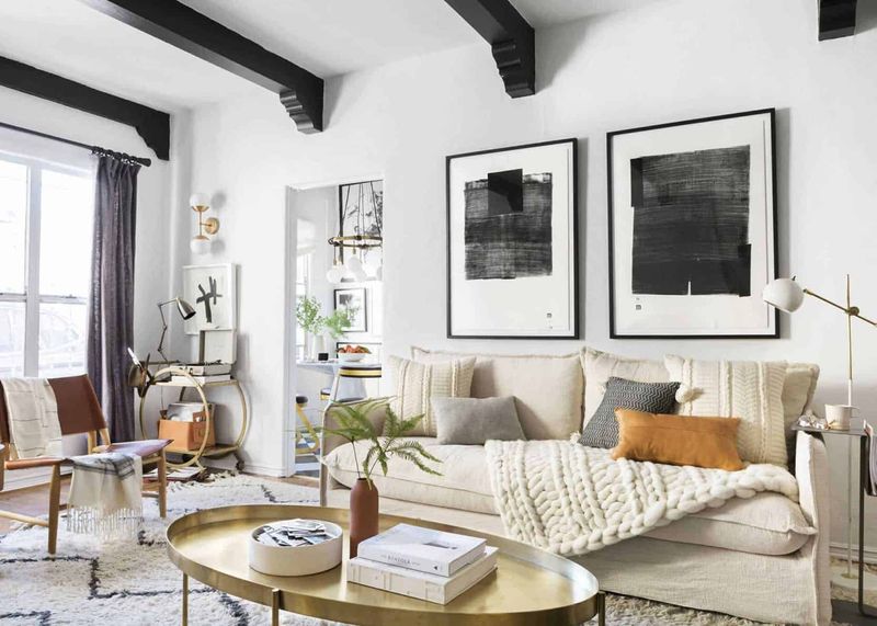 16 Small Living Room Makeover Ideas That Look Expensive (But Aren't) - Decor Hint Upgrade Throw Pillows And Textiles