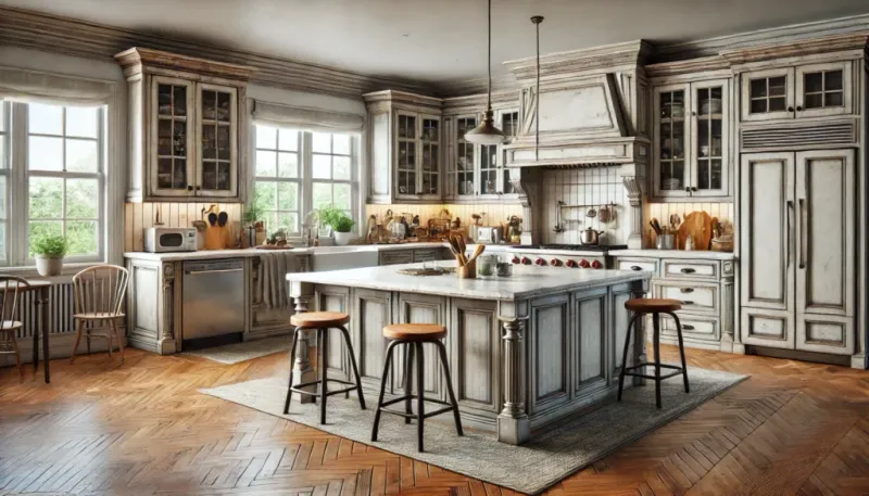 Distressed Cabinets Losing Appeal