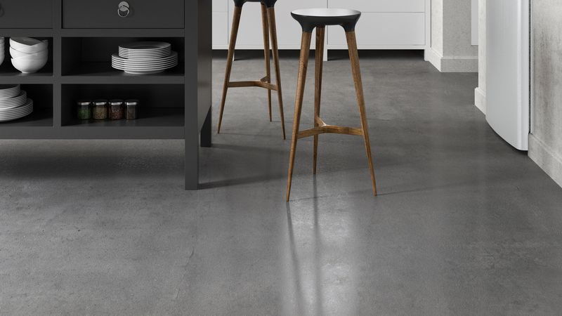 Poured Concrete Floors Without Radiant Heating