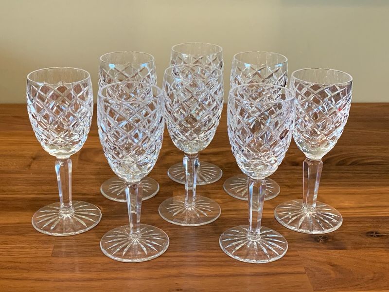 10 Items In Your Home That Are Worth Less Than You Would Think And 9 That Are Practically Worthless - Decor Hint Crystal glassware sets behind cabinet doors