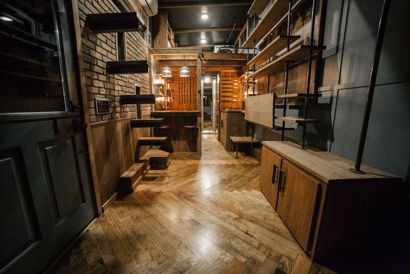 15 Best Open-Concept Tiny Homes Designers Love - Decor Hint Industrial Loft-Style Tiny Home