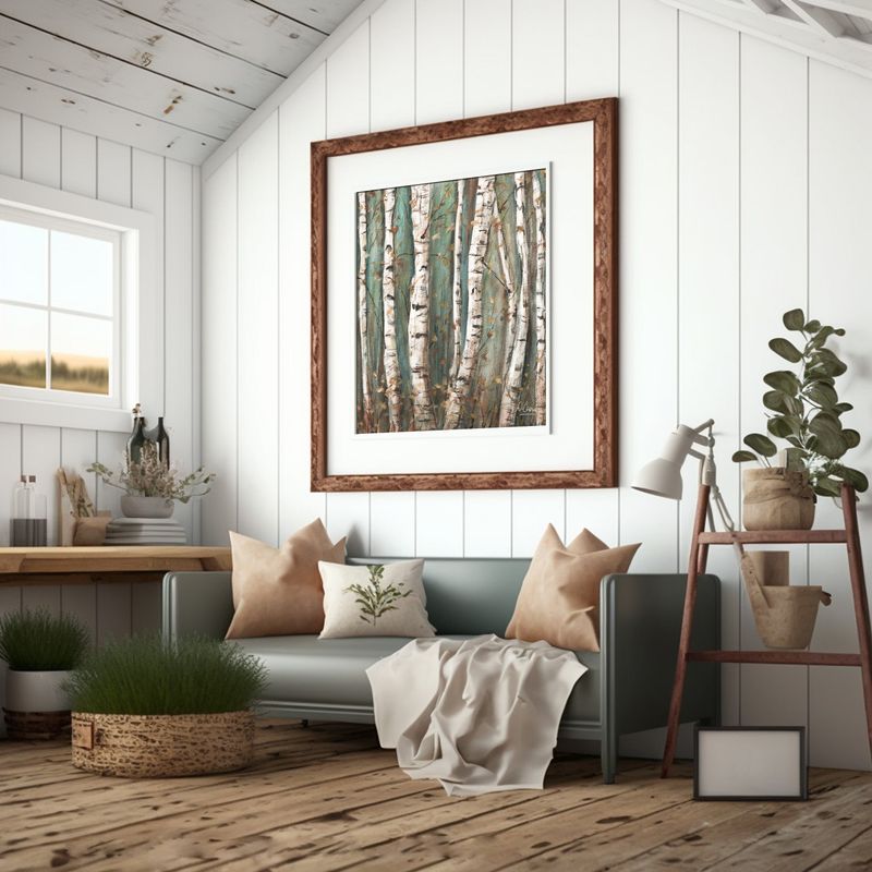 Birch and Pine Décor