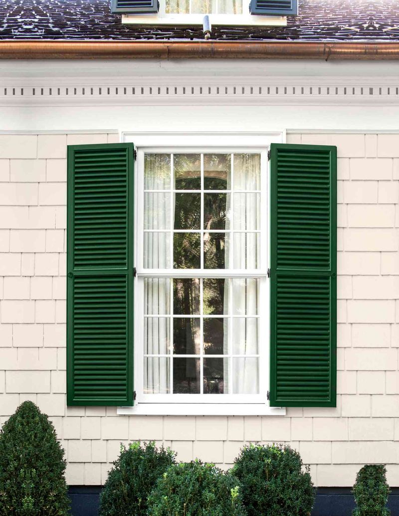 9 Front Yard Looks That Speak To North Carolina's Historic Roots - Decor Hint Traditional Shutters in Heritage Colors
