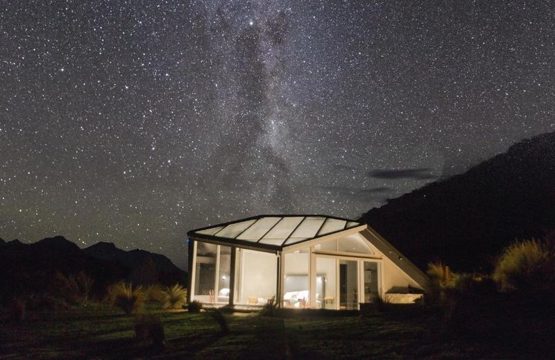15 Black Homes That Break All The Rules - Decor Hint Invisible Night Retreat