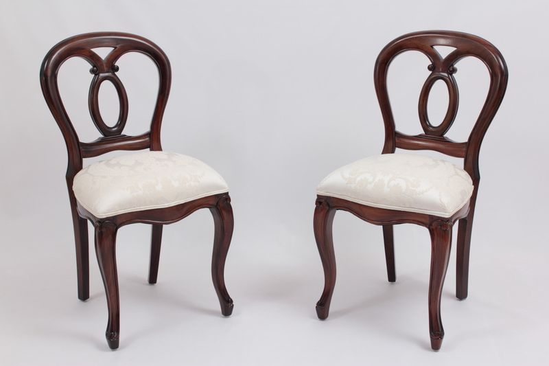 Victorian Balloon-Back Chairs Lack Comfort And Stability