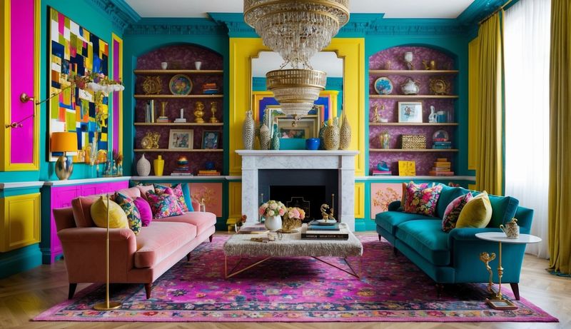 These 19 "Ugly" Decor Trends Are Making A Huge Comeback In 2025 - Decor Hint Clashing Color Palettes