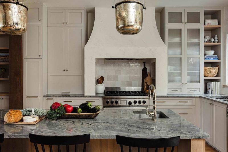You'll Spot These 10 Kitchen Layouts In Every Stylish California Home - Decor Hint Statement Range Hoods As Focal Points