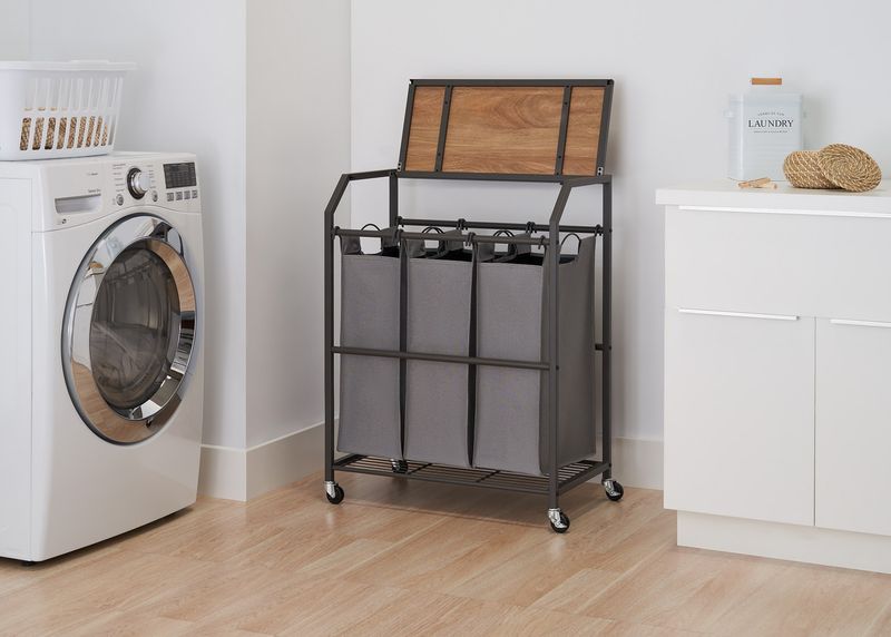 14 Small Kitchen Ideas That Prove Size Doesn't Matter - Decor Hint Rolling Carts Add Movable Storage