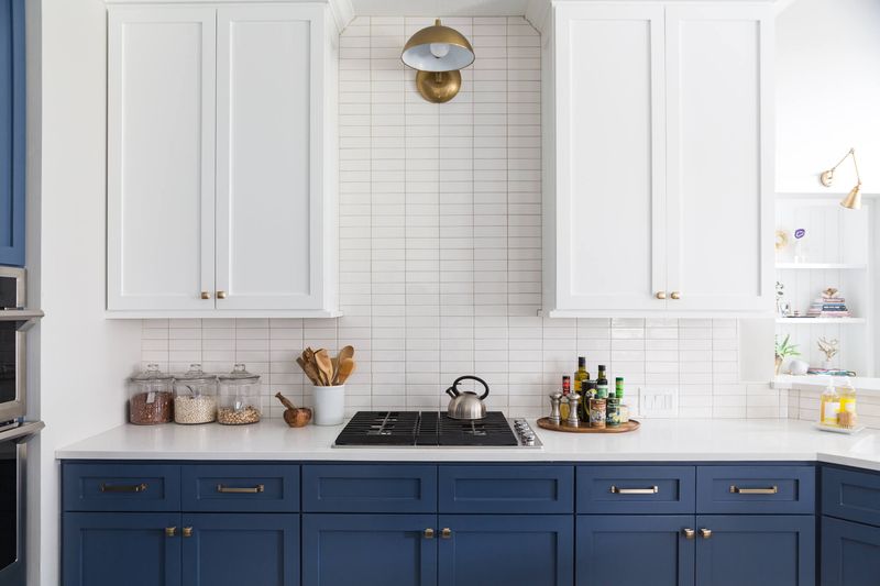 16 Kitchen Cabinet Colors That Look Amazing In Every Kitchen - Decor Hint Two-Tone Combination