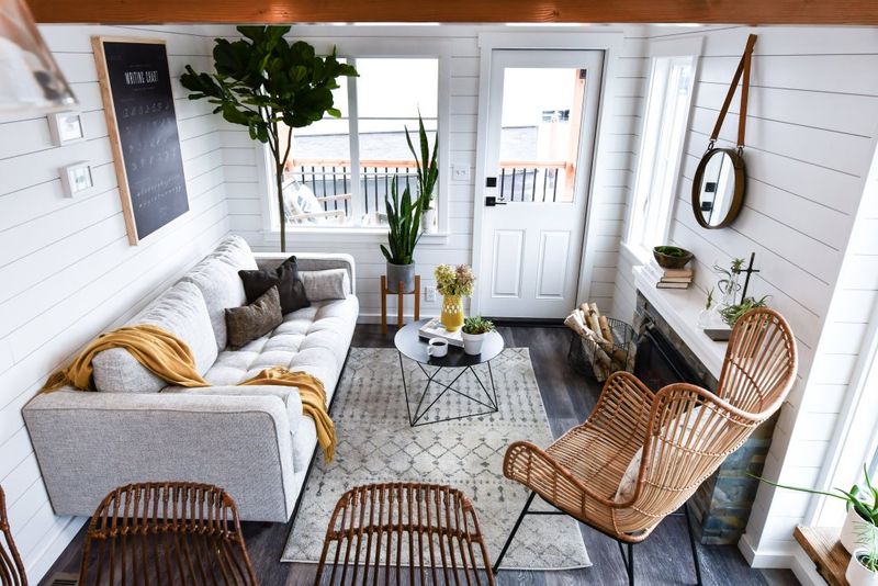 These Are The 22 Things Designers Say You Should Never Put In A Small Living Room - Decor Hint Massive Potted Plants That Create Jungles
