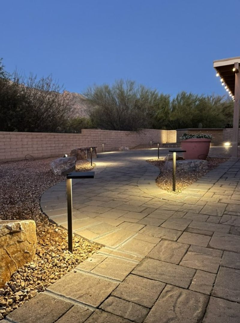 13 Tucson DIY Projects Everyone's Trying This Weekend And 2 That Just Don't Catch On - Decor Hint Installing Solar-Powered Pathway Lights