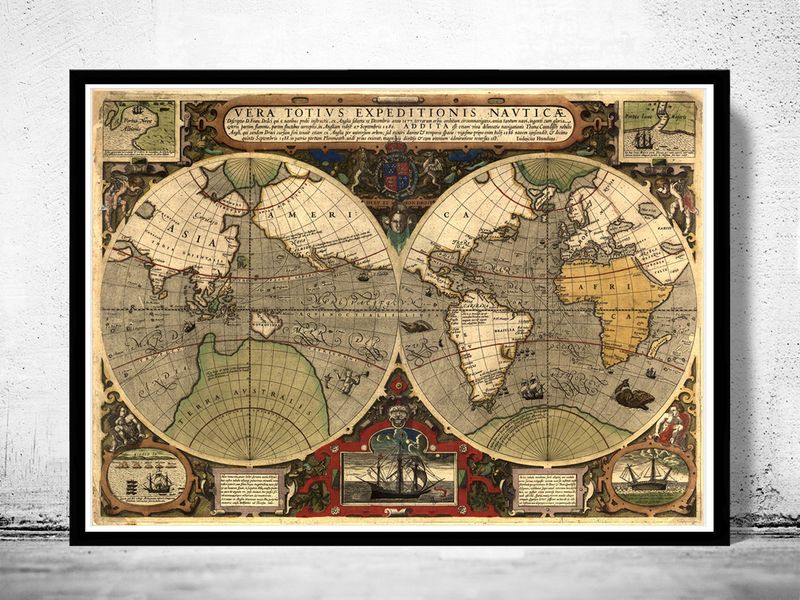 9 Vintage And Antique Decor Pieces You Should Avoid Having In Your Home And 9 To Own Instead - Decor Hint Own: Vintage Maps As Art